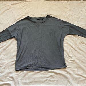 Tahari women size medium blouse stripes dress career workwear